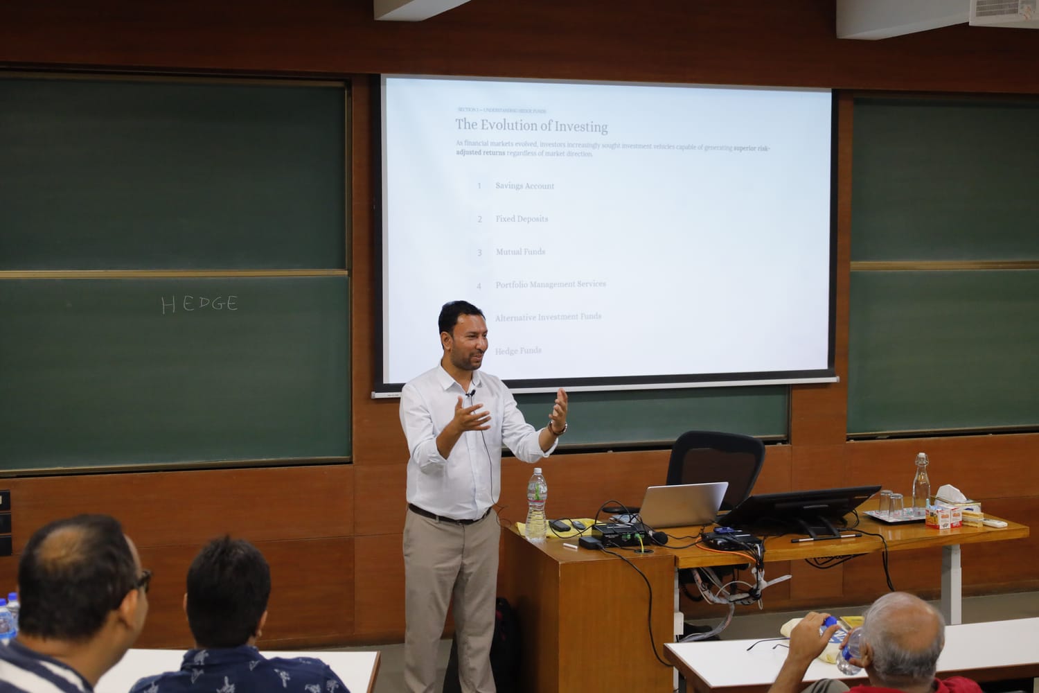 Masterclass at IIM-A